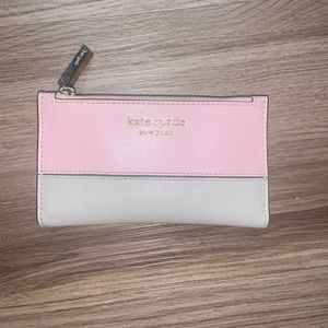 Kate Spade Morgan Colorblocked Small Slim Bifold Wallet